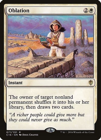 Oblation Commander 2016 Magic card