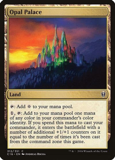 Opal Palace Commander 2016 Magic card