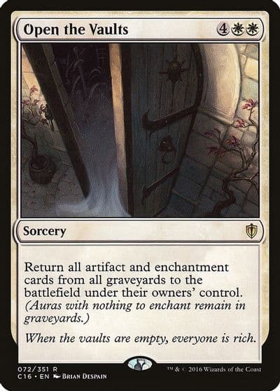 Open the Vaults Commander 2016 Magic card