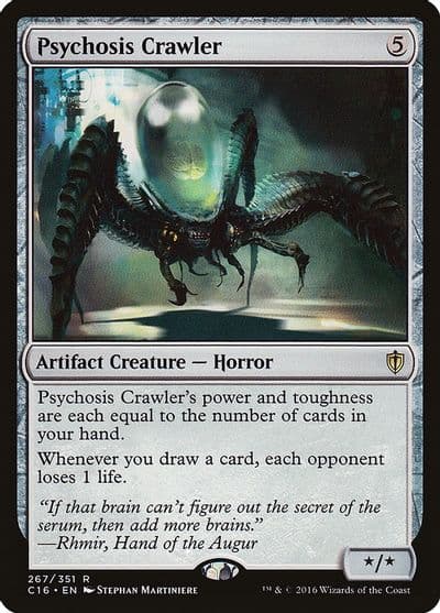Psychosis Crawler Commander 2016 Magic card