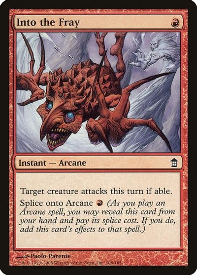 Into the Fray Saviors of Kamigawa Magic card