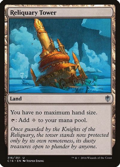 Reliquary Tower Commander 2016 Magic card