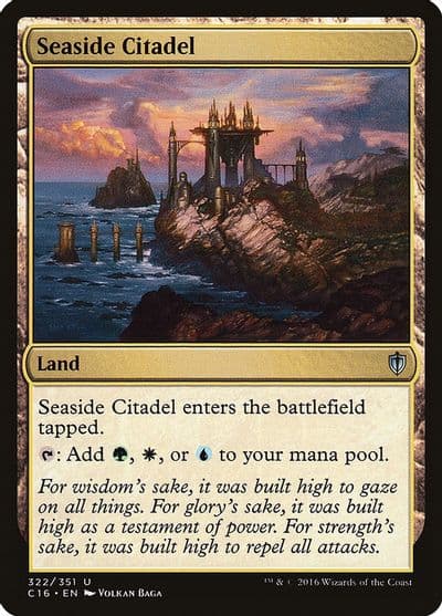 Seaside Citadel Commander 2016 Magic card