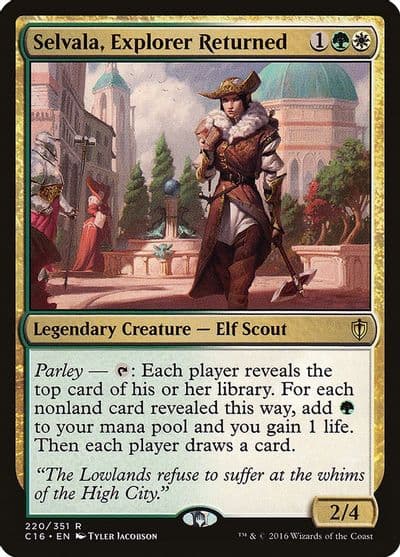 Selvala Explorer Returned Commander 2016 Magic card