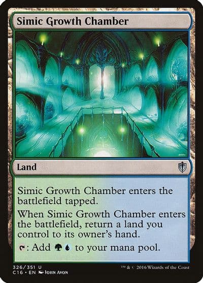 Simic Growth Chamber Commander 2016 Magic card
