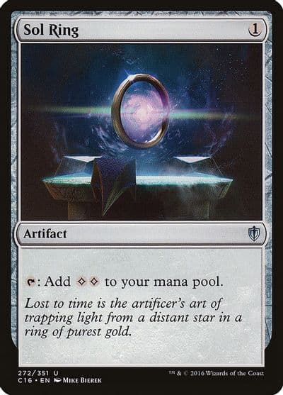 Sol Ring Commander 2016 Magic card
