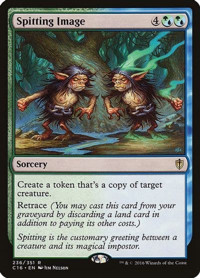 Spitting Image Commander 2016 Magic card
