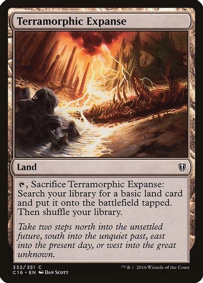 Terramorphic Expanse Commander 2016 Magic card