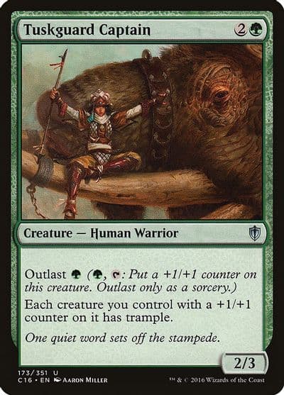 Tuskguard Captain Commander 2016 Magic card