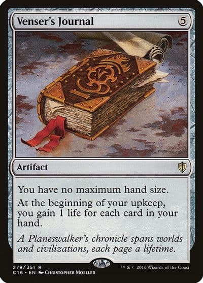 Vensers Journal Commander 2016 Magic card