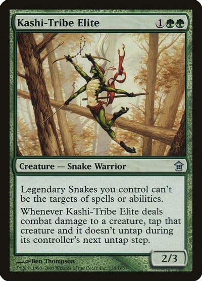 Kashi Tribe Elite Saviors of Kamigawa Magic card