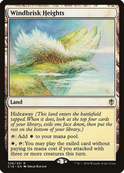 Windbrisk Heights Commander 2016 Magic card