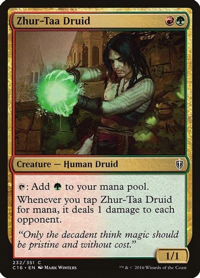 Zhur Taa Druid Commander 2016 Magic card