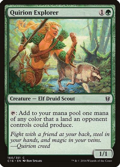 Quirion Explorer Commander 2016 Magic card