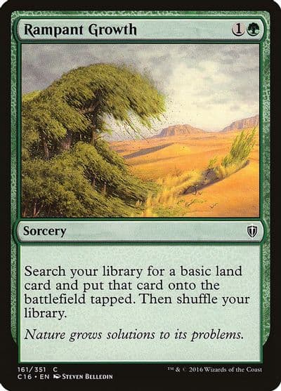 Rampant Growth Commander 2016 Magic card