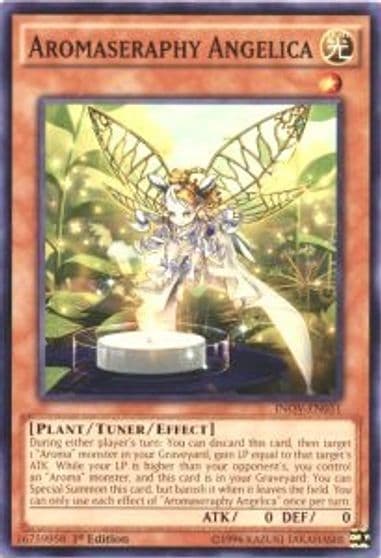 Aromaseraphy Angelica Invasion: Vengeance Yu-Gi-Oh! card