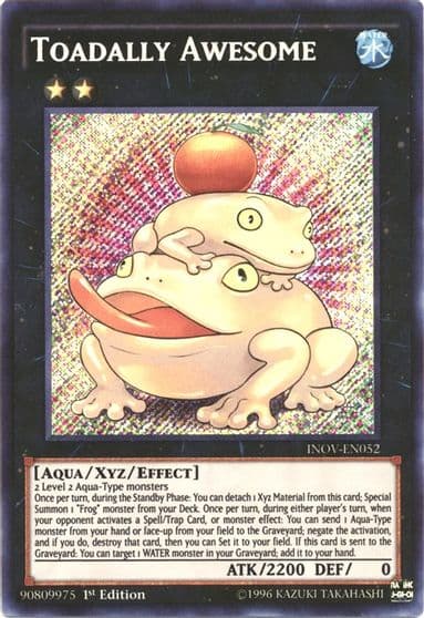 Toadally Awesome Invasion: Vengeance Yu-Gi-Oh! card