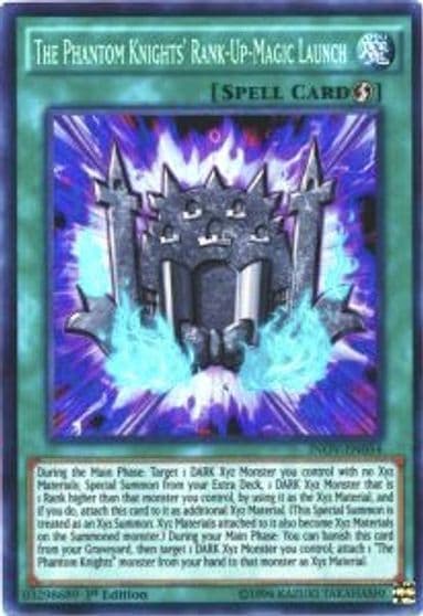 The Phantom Knights Rank Up Magic Launch Invasion: Vengeance Yu-Gi-Oh! card