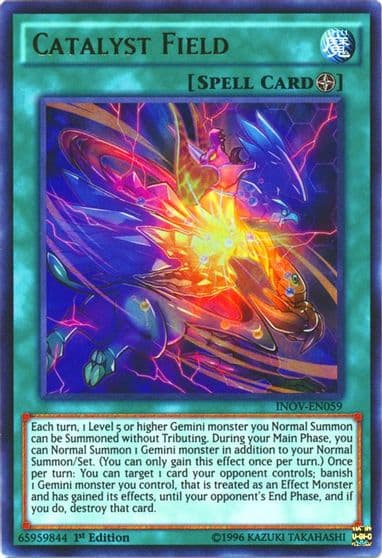 Catalyst Field Invasion: Vengeance Yu-Gi-Oh! card