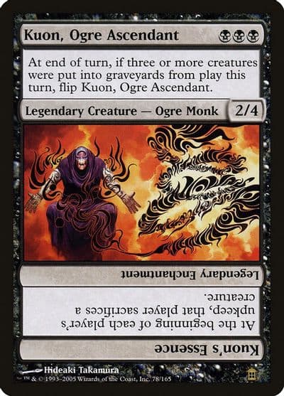 Kuon Ogre Ascendant Saviors of Kamigawa Magic card