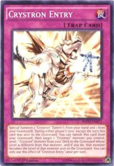 Crystron Entry Invasion: Vengeance Yu-Gi-Oh! card