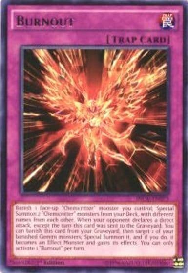 Burnout Invasion: Vengeance Yu-Gi-Oh! card