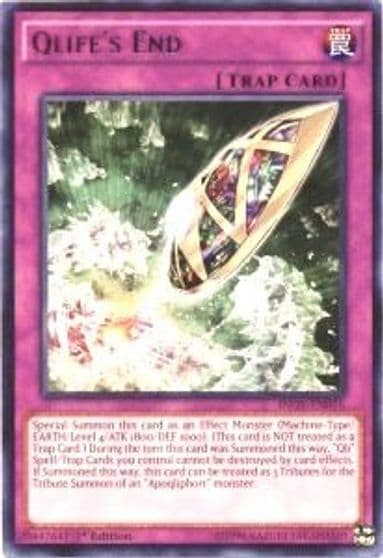 Qlifes End Invasion: Vengeance Yu-Gi-Oh! card