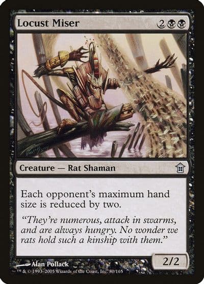 Locust Miser Saviors of Kamigawa Magic card