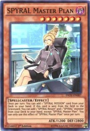 SPYRAL Master Plan Invasion: Vengeance Yu-Gi-Oh! card