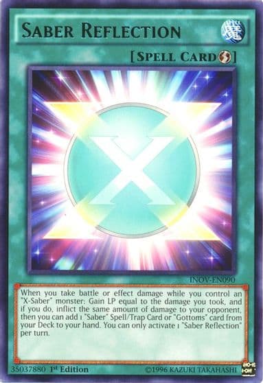 Saber Reflection Invasion: Vengeance Yu-Gi-Oh! card