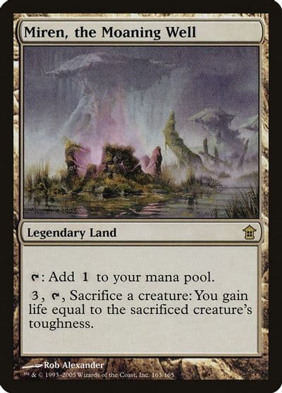 Miren the Moaning Well Saviors of Kamigawa Magic card