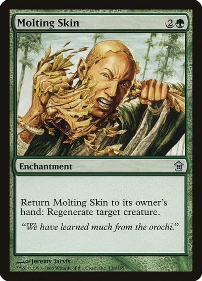 Molting Skin Saviors of Kamigawa Magic card