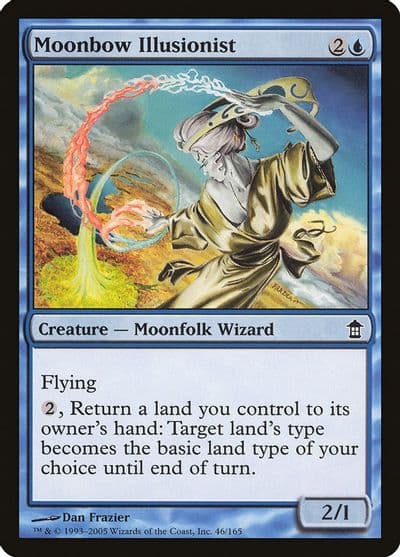 Moonbow Illusionist Saviors of Kamigawa Magic card