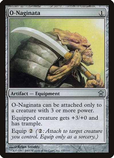 O Naginata Saviors of Kamigawa Magic card