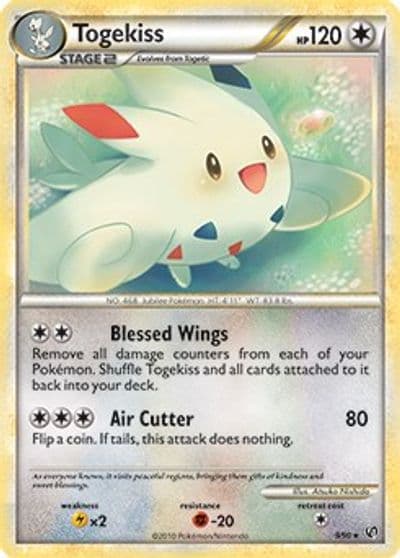 Togekiss (HGSS Undaunted) Deck Exclusives Pokemon card