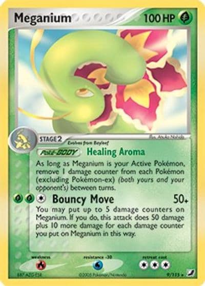 Meganium (EX Unseen Forces) Deck Exclusives Pokemon card
