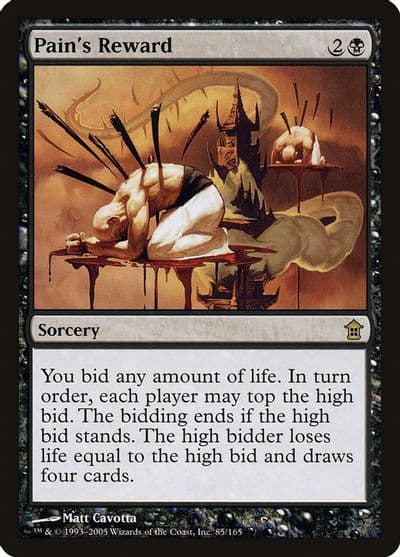Pains Reward Saviors of Kamigawa Magic card
