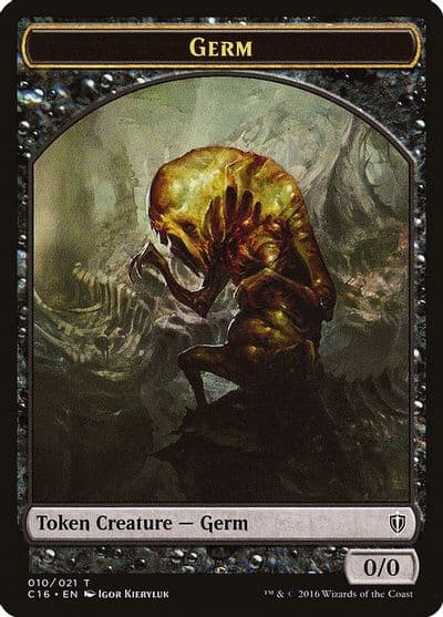 Germ Spirit 006 Double Sided Token Commander 2016 Magic card
