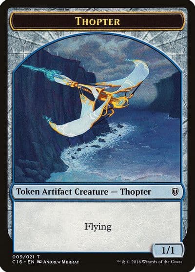 Thopter Germ Double Sided Token Commander 2016 Magic card