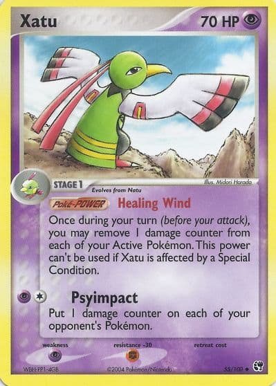 Xatu EX Battle Stadium Pokemon card