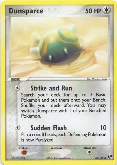 Dunsparce EX Battle Stadium Pokemon card