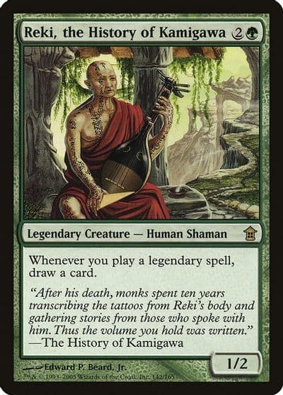 Reki the History of Kamigawa Saviors of Kamigawa Magic card