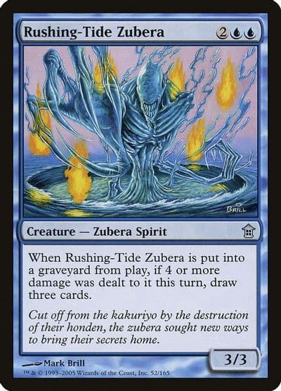 Rushing Tide Zubera Saviors of Kamigawa Magic card
