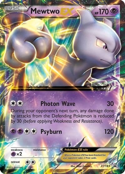 Mewtwo EX - XY183 XY Promos Pokemon card