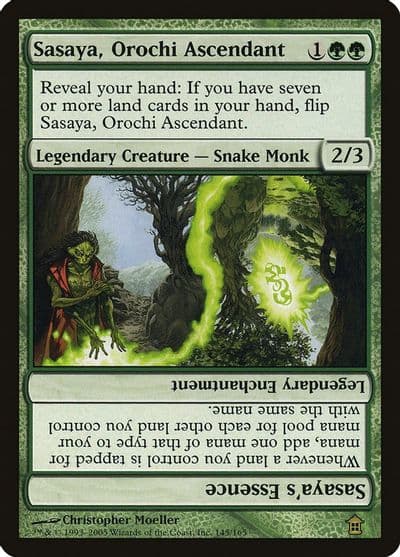 Sasaya Orochi Ascendant Saviors of Kamigawa Magic card