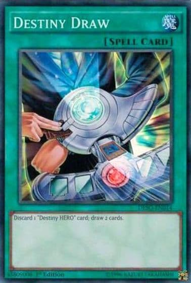 Destiny Draw Destiny Soldiers Yu-Gi-Oh! card