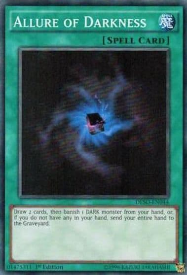 Allure of Darkness Destiny Soldiers Yu-Gi-Oh! card