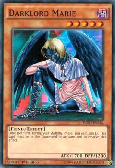 Darklord Marie Destiny Soldiers Yu-Gi-Oh! card