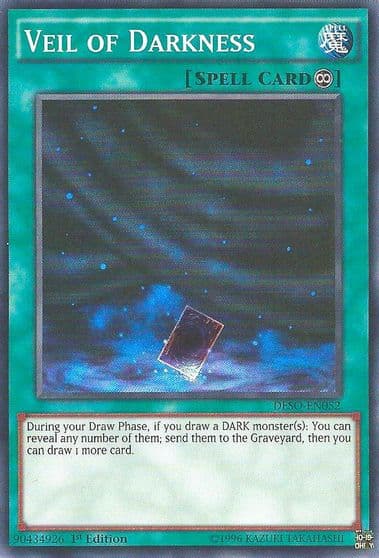 Veil of Darkness Destiny Soldiers Yu-Gi-Oh! card