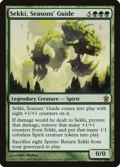 Sekki Seasons Guide Saviors of Kamigawa Magic card